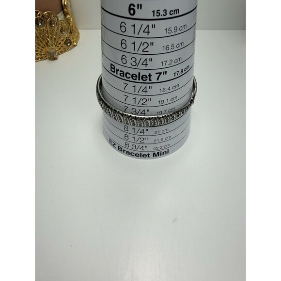 ZARA Fish Design Bangle Bracelets Set Of 6 Gold And Silver Tone - Picture 4 of 7